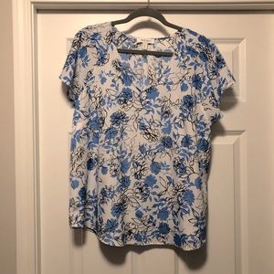 Nine West short sleeve blouse XL